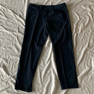 Men’s navy size 36 (length 31”) lululemon abc classic pants. Worn once.